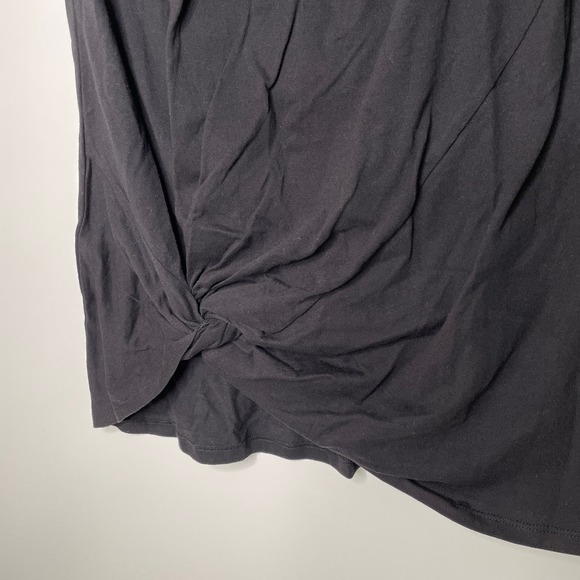 NWT n : philanthropy Women's T-shirt Dress Black Medium - Picture 3 of 6